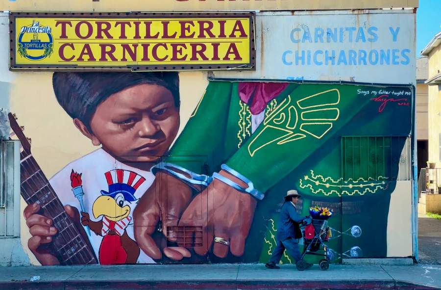 "Songs My Father Taught Me" by Robert Vargas in Boyle Heights, Los Angeles