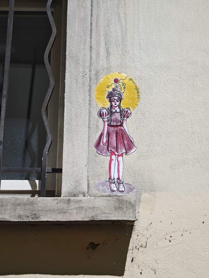 "Portrait" by annapolis75 (Céline Achour) in Paris 11e Arrondissement, Paris