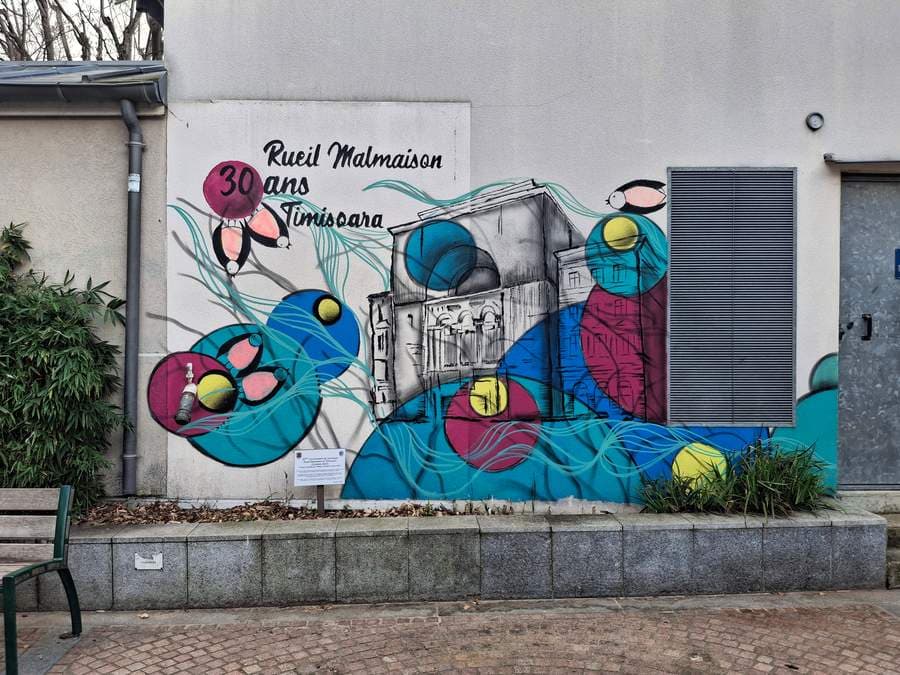 Rueil Malmaison 30th Anniversary Mural