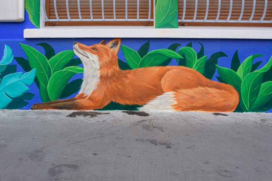 Untitled street art by Louyz in Paris 13e Arrondissement, Paris