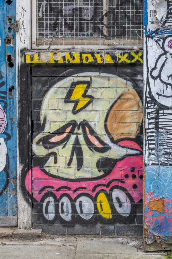 "Artwork by Sweet Toof" by Sweet Toof in Fish Island, London