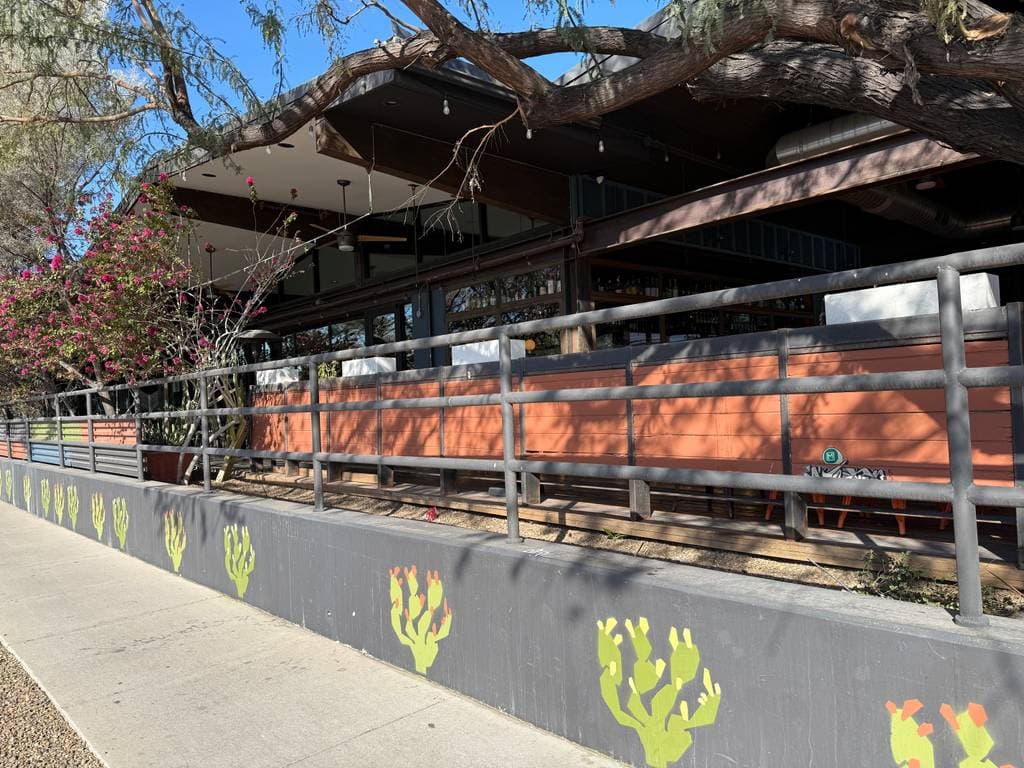 "Desert Cacti Wall Mural" in Alhambra, Phoenix