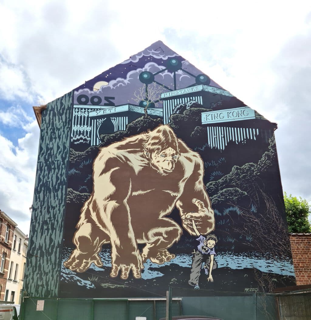 Street art in Brussels