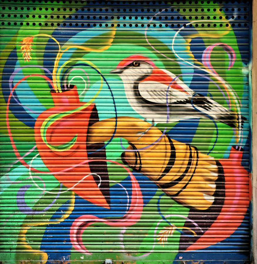 "Caboclo Shutter" in Santa Caterina, Barcelona
