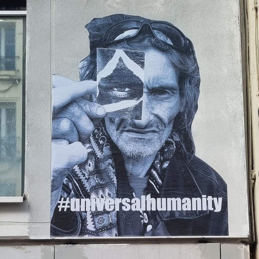 "Universal Humanity Portrait Mural" by Universal Humanity in Paris 11e Arrondissement, Paris