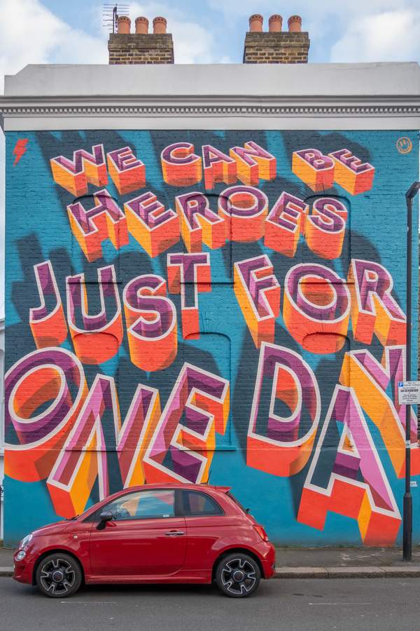 We Can Be Heroes Mural