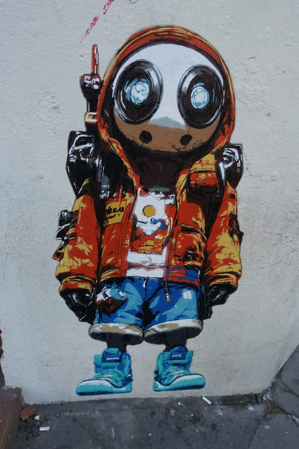 Untitled street art by Marshal Arts in St Pauli, Hamburg