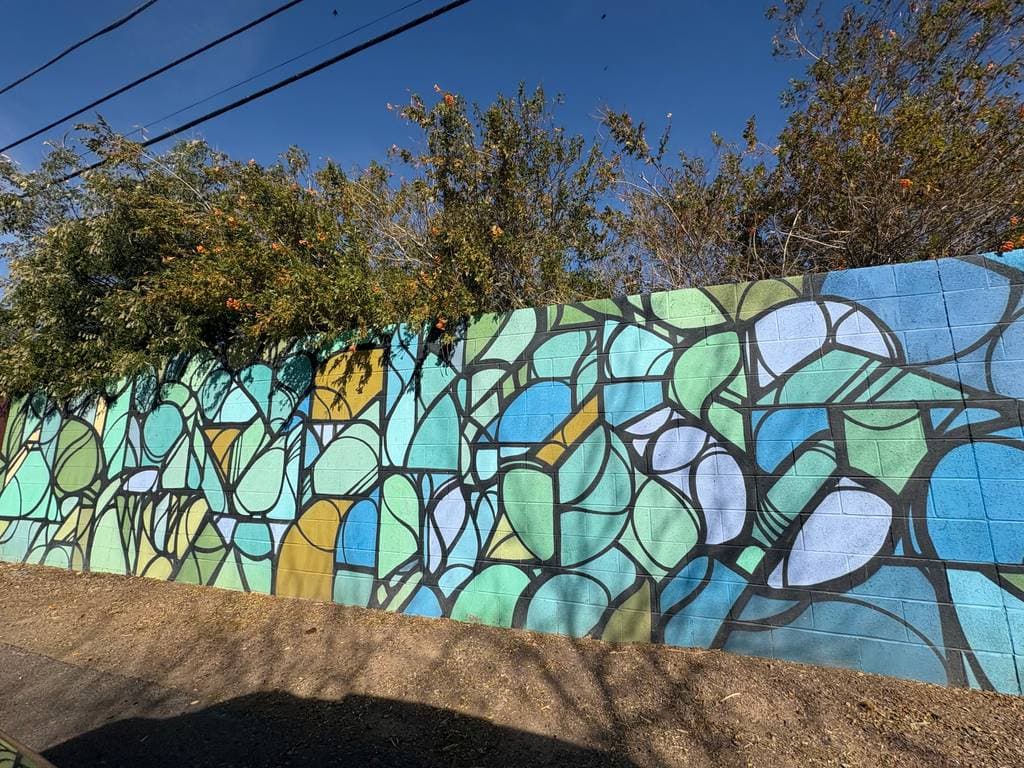 Street art in Willo, Phoenix
