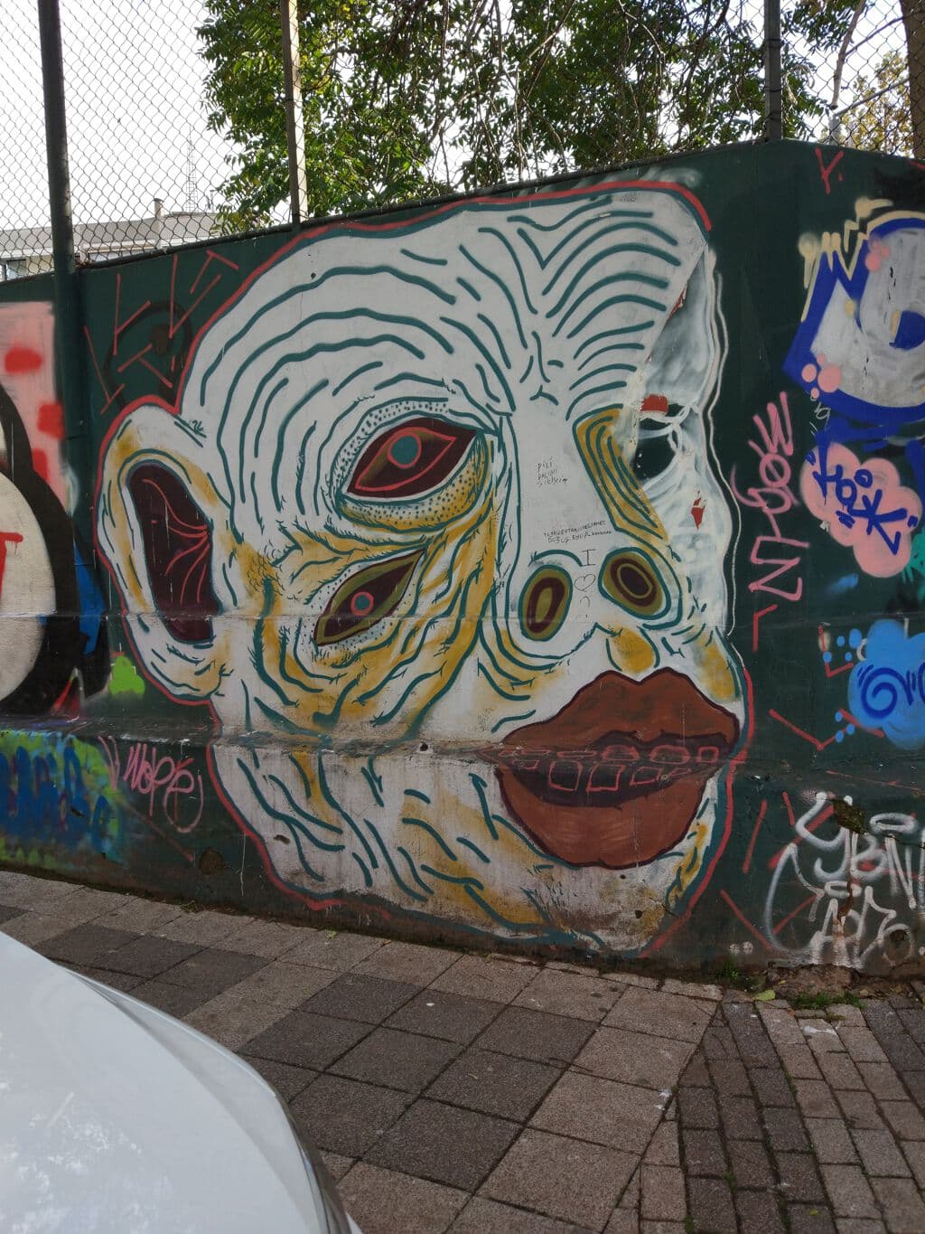 Untitled street art by Canavar in Caferaa Mahallesi, Istanbul
