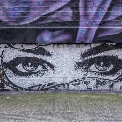 Piercing Eyes Street Portrait