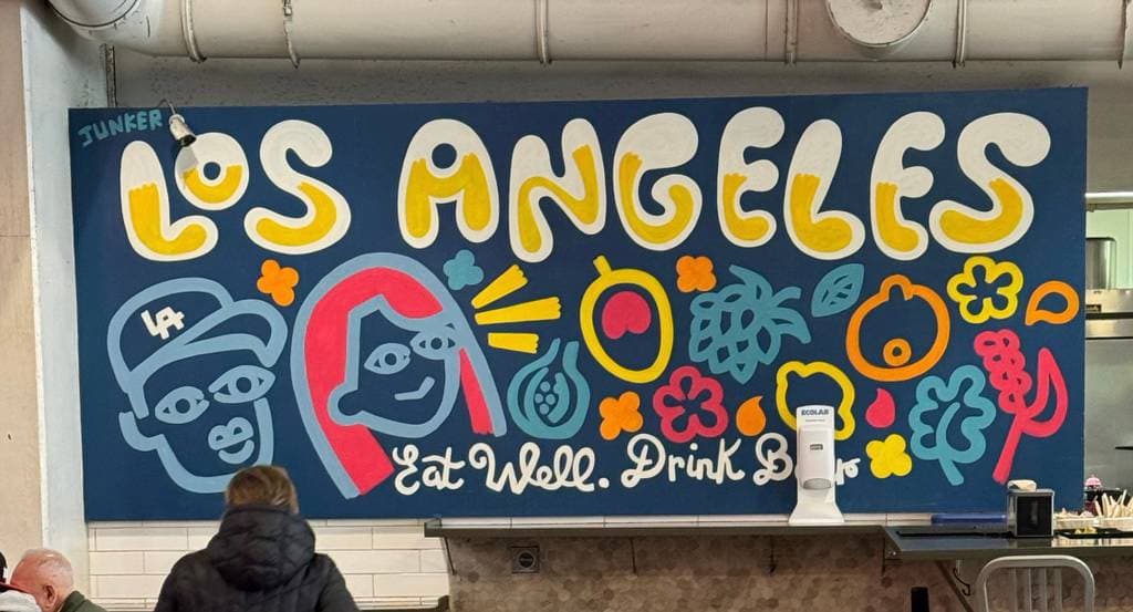 "Los Angeles" by Eric Junker in Gallery Row, Los Angeles