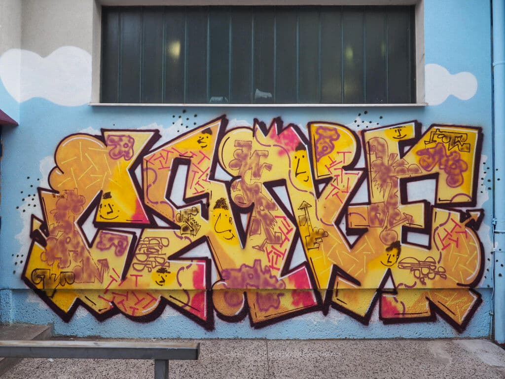 Untitled street art by Cane in Margareten, Vienna