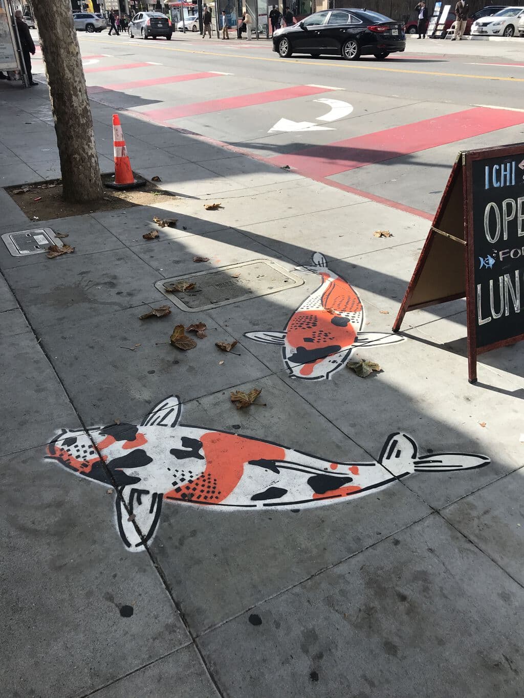 "Bernal Koi" by Jeremy Novy in Mission, San Francisco