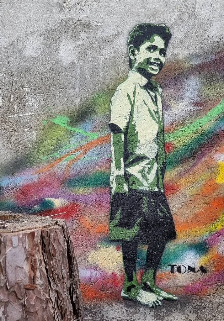 "Smirk" by Tona in Noord, Amsterdam