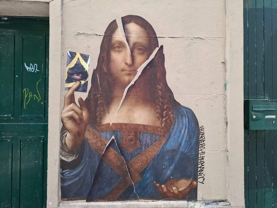 Untitled street art by Universal Humanity in Paris 10e Arrondissement, Paris