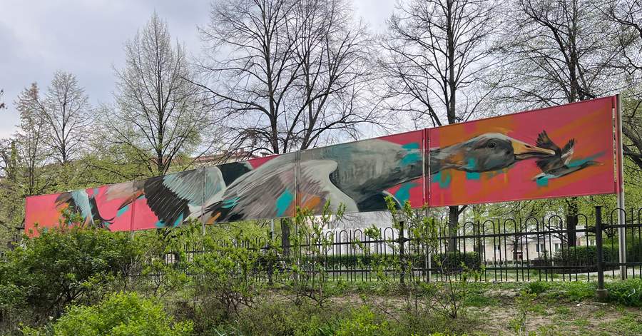 Untitled street art by Toy_Box (CZ) in Smchov, Prague