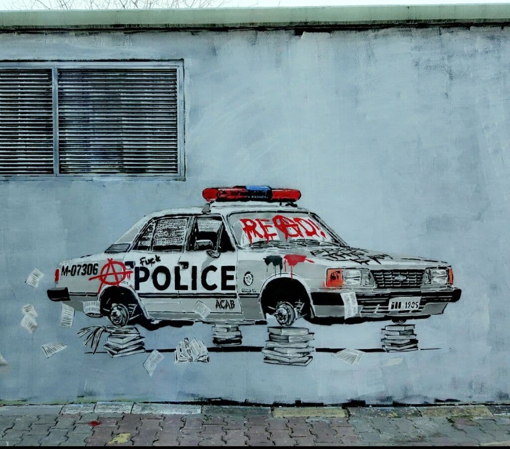 "READ" by illstencil in Yenimahalle, Istanbul