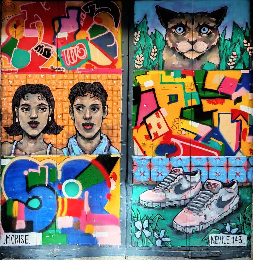 "Cero Once Shutter" by Morise in Sant Pere, Barcelona