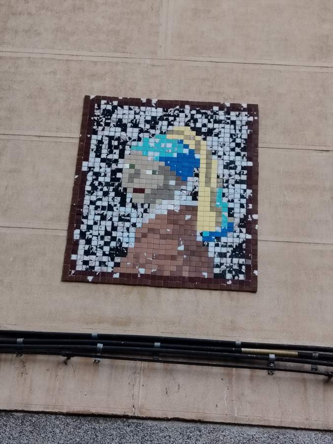 Street art in Lavapis, Madrid