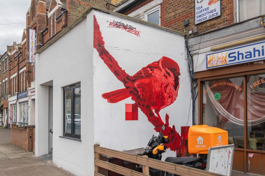"Tree Sparrow" by Aspire in Penge, London