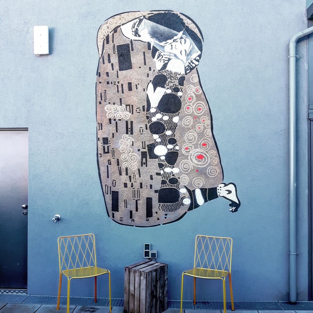 Untitled street art by Format Works in Obere Windmhle, Vienna
