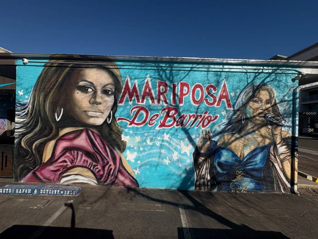 "Mariposa De Barrio" in Melrose District, Phoenix