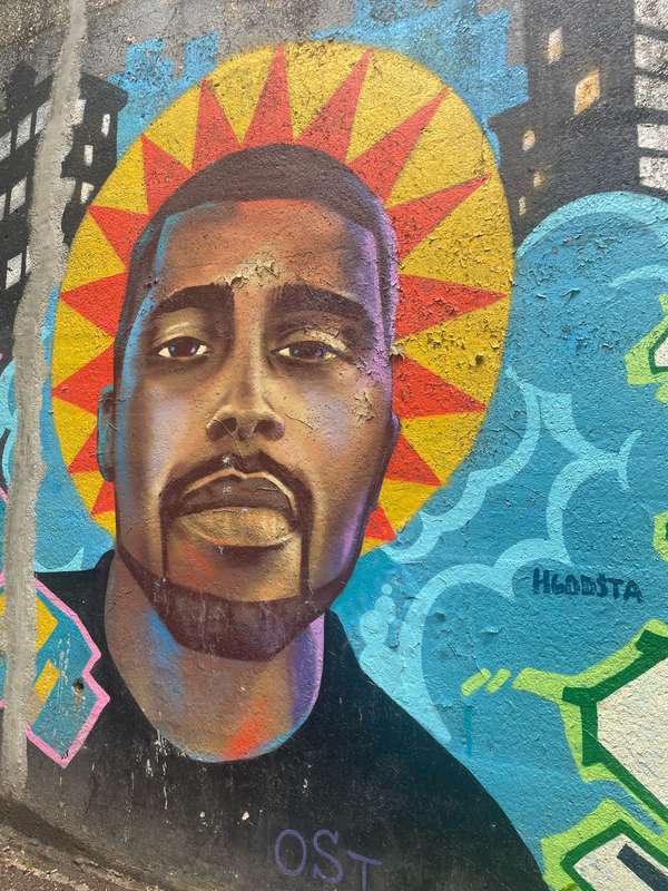"Black man sanctified" in The Bronx, New York