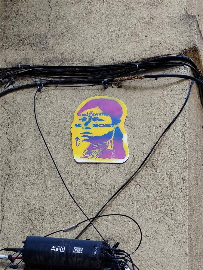 Street art in Lavapis, Madrid