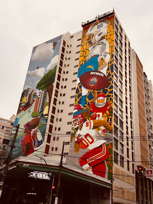 Untitled street art by Crica Monteiro in Jardim Alberto, São Paulo