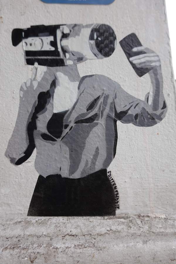 Untitled street art by Fritten Freddie in Eimsbttel, Hamburg