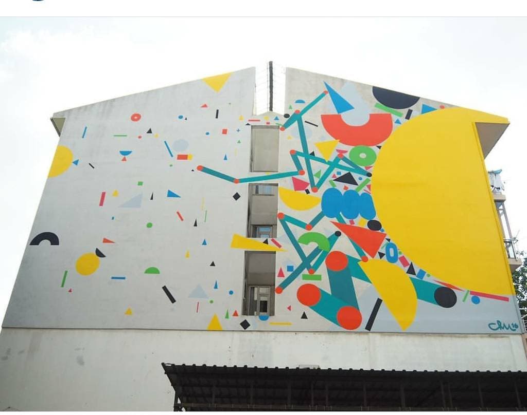 "Power & Boundaries" by Chu (Julian Manzelli) in Rasimpaa Mahallesi, Istanbul