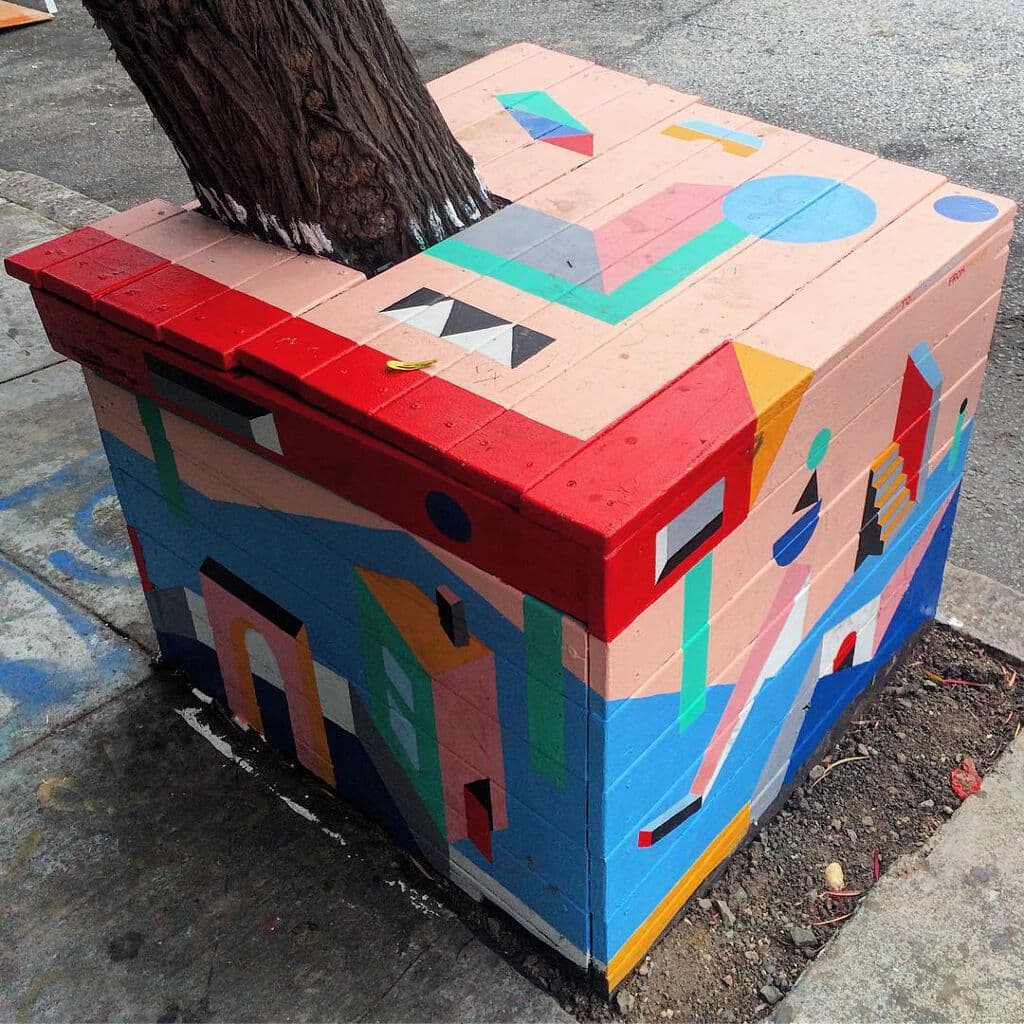 "Planter Box" by Muzae in Lower Haight, San Francisco