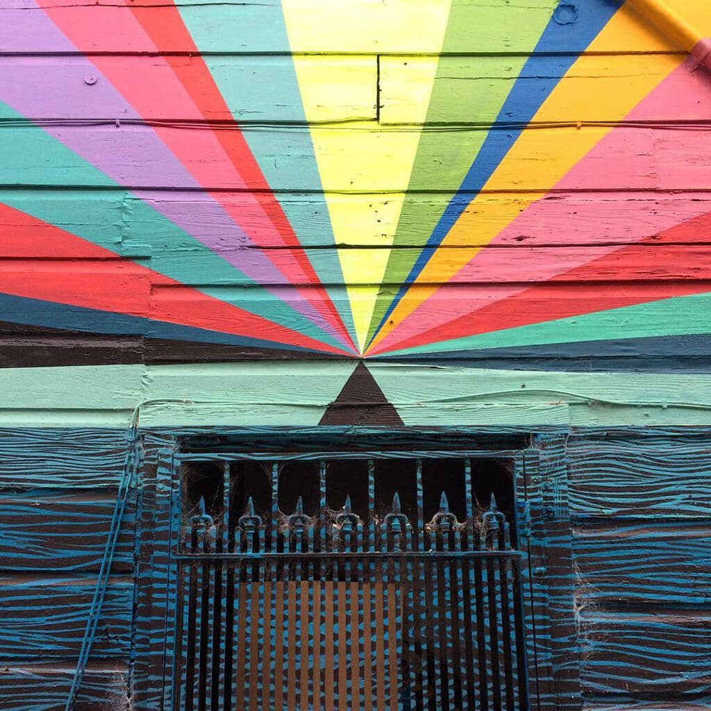 "Color Burst" by Mark Warren Jacques in Mission, San Francisco