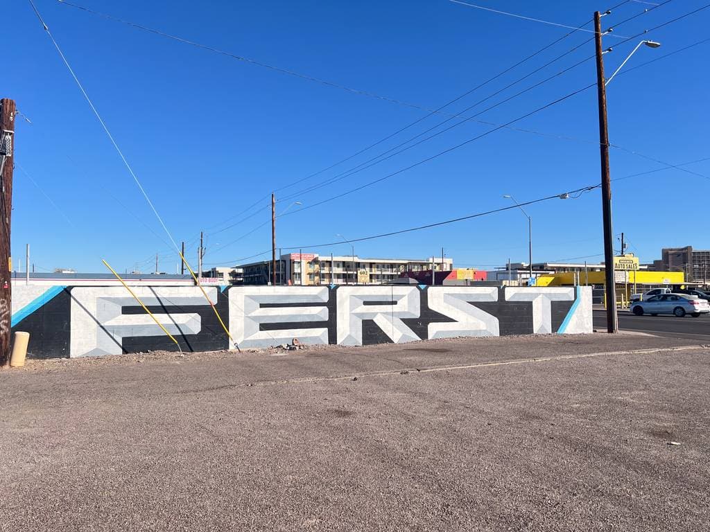 Street art in Eastlake Park, Phoenix