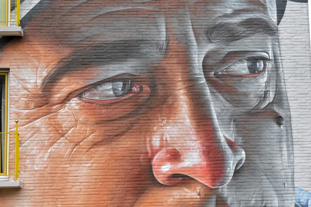 Untitled street art by Smug in Oost, Amsterdam