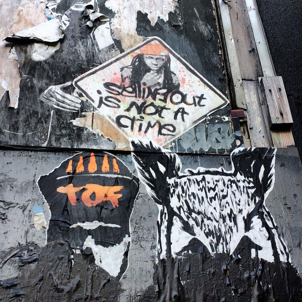 "Selling Out" in Mission, San Francisco