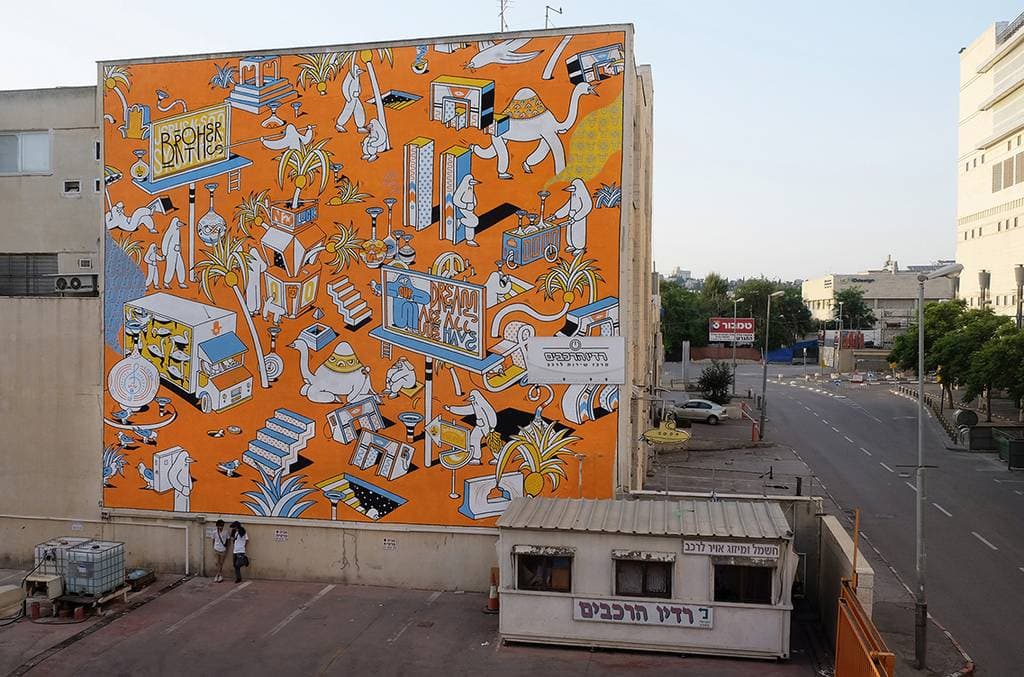 Street art in Jerusalem