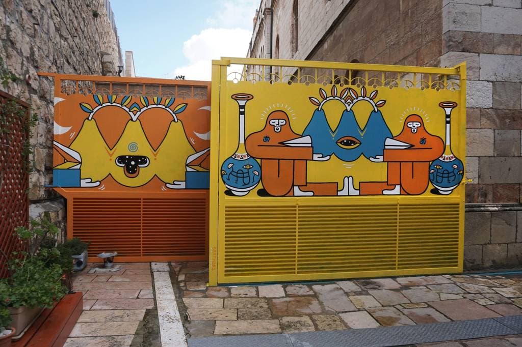 "The peace creation" by Brothers of Light in Jerusalem