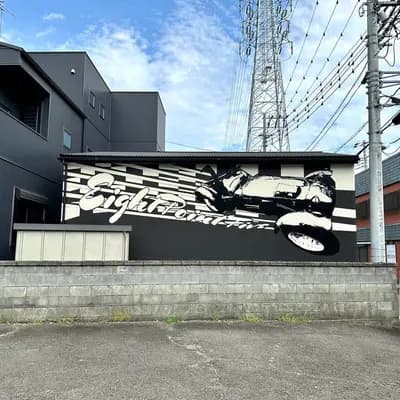 Somewhere in Ninomiya town.