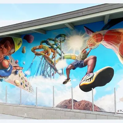 Whitney Recreation Center Mural