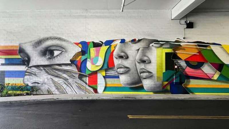 "Fragmented Portrait Composition" by Kyle Boatwright in North Hollywood Neighborhood Council District, Los Angeles