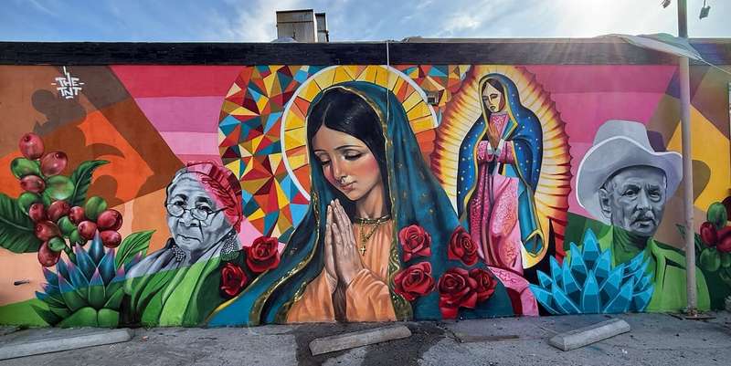 Virgin of Guadalupe Community Mural
