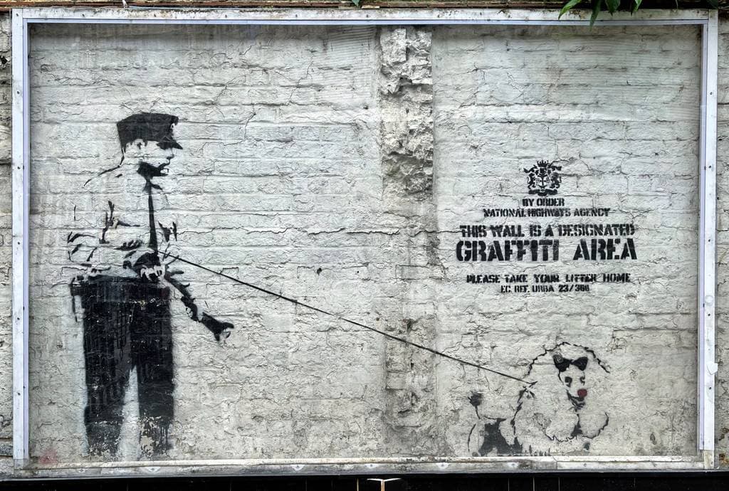 Art by Banksy
