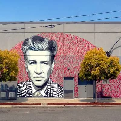 Portrait on Ornate Pattern