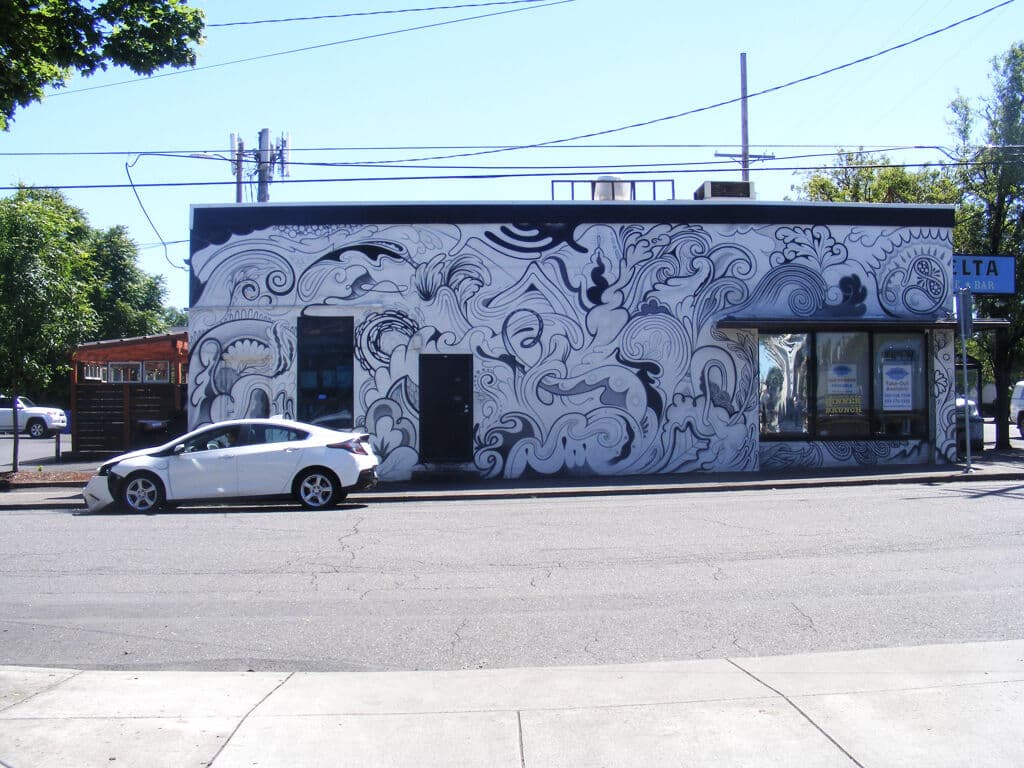 "Delta Cafe and Bar" in Woodstock, Portland