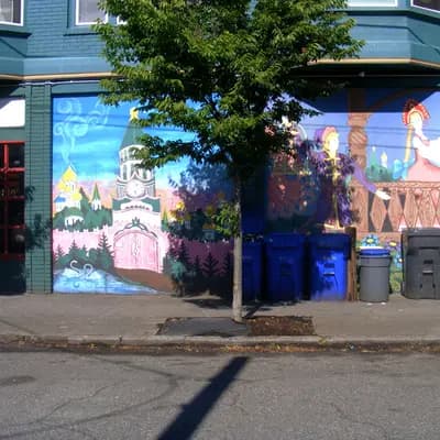 Eastern European Folk Tale Mural