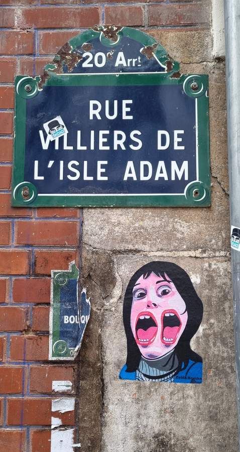 "Le cri" by Zelda Bomba in Paris 20e Arrondissement, Paris