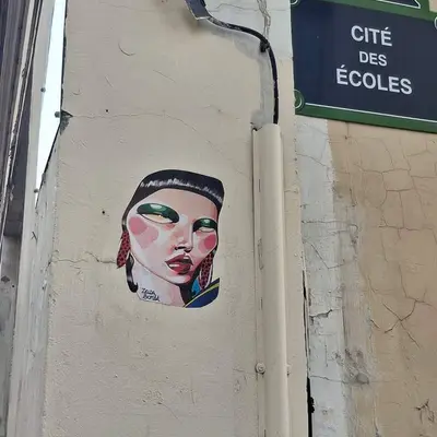 Portrait with Green Eyes