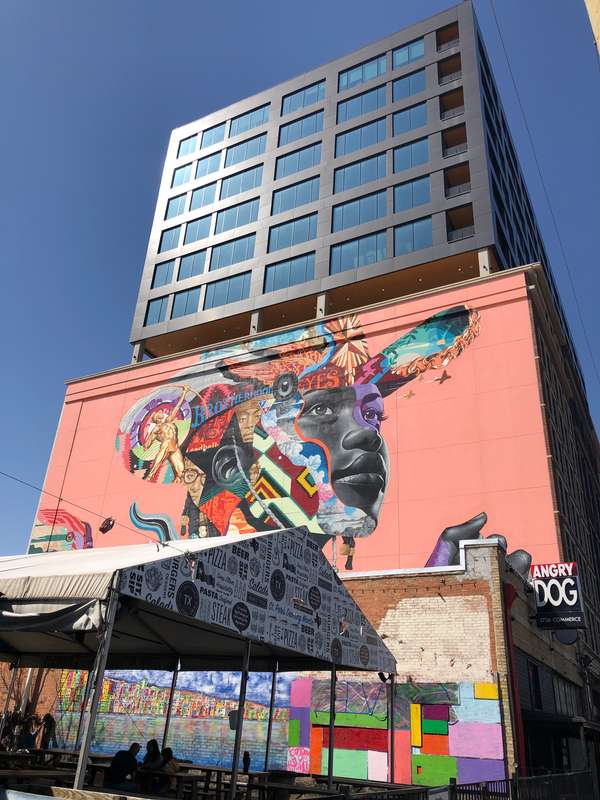 "Mixed Media Character Collage" by Tristan Eaton in Dallas