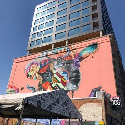 Mixed Media Character Collage